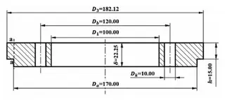 Structural schematic of the restraining ring